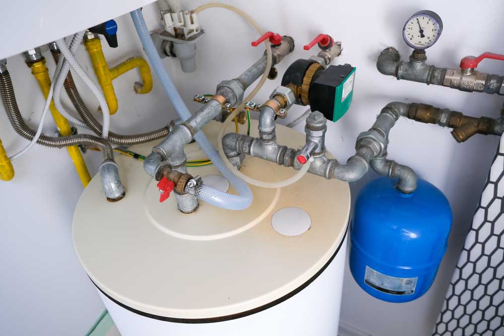 tank water heater system