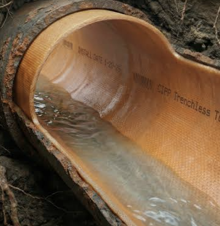 Seamless new CIPP liner after trenchless repair